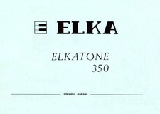 ELKA ELKATONE 350 Service Manual Schematic Diagrams Schaltplan Schema elettrico