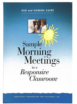 Sample Morning Meetings- A Responsive Classroom Resource DVD | eBay
