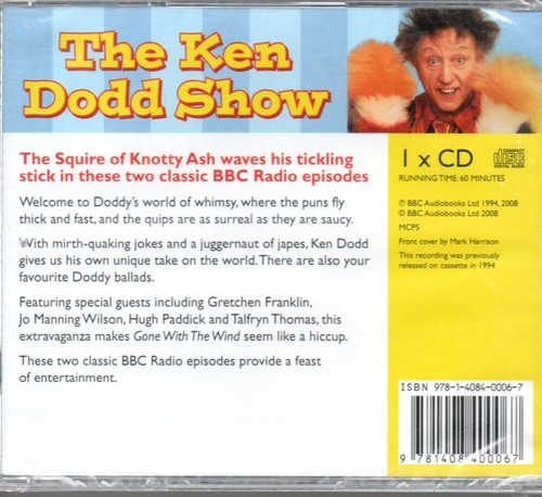 THE KEN DODD SHOW - 2 Classic BBC Radio Episodes - 2xCD Audiobook *NEW & SEALED* - Picture 2 of 2