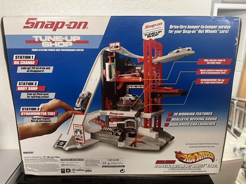 Snap-On Tools Hot Wheels Tune-Up Shop SSX2532 H3429 NEW 2004 - Picture 2 of 3