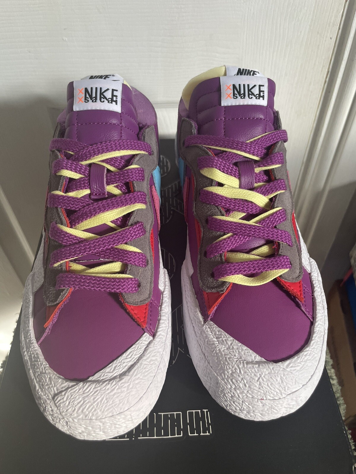 SACAI X NIKE Blazer Nike x Sacai x Kaws viola basso tramonto UK 6 5
