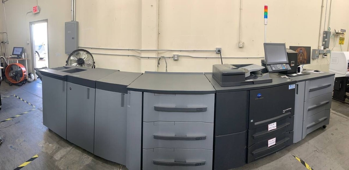 For Sale: Konica Minolta AccurioPress 6136 – High-Speed Monochrome