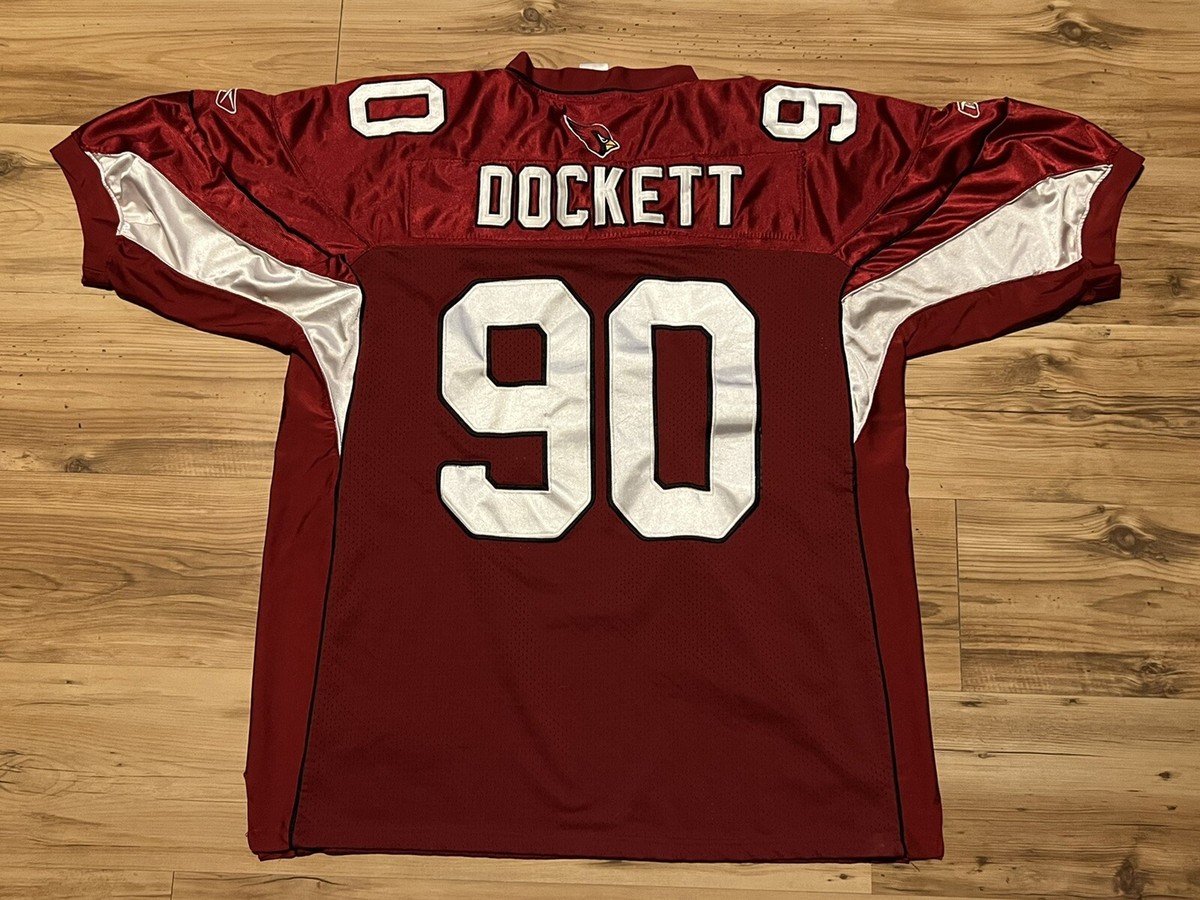 Vintage Reebok Arizona Cardinals Darnell Dockett Authentic Jersey