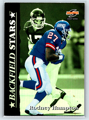 Rodney Hampton 1995 Summit Backfield Stars  #5 New York Giants