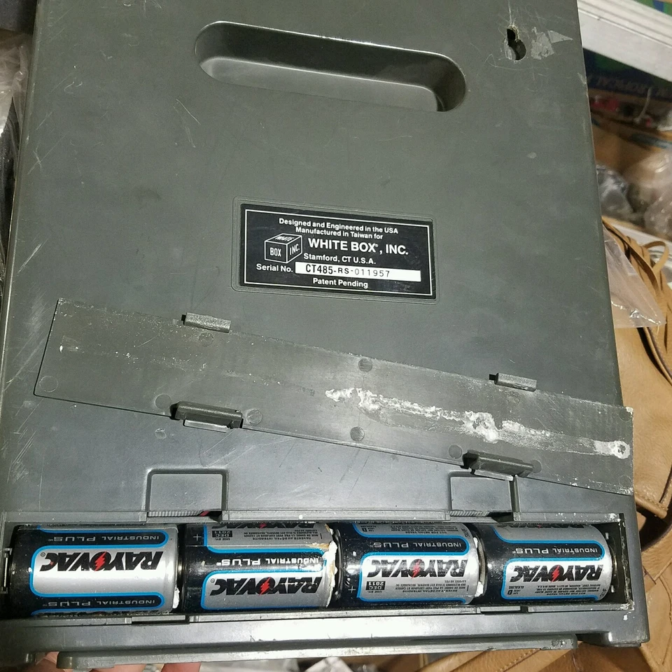 White Box Chart Recorder CT485-RS Humidity Paper Graph Temperature  - Image 4 of 4