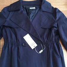 Philosophy Alberta Ferretti Women's Ruffle Jacket Blazer Blue Size 40 Us 4 Nwt