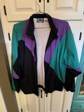 Vintage High Intensity Wind Breaker 80’s Sz Med
