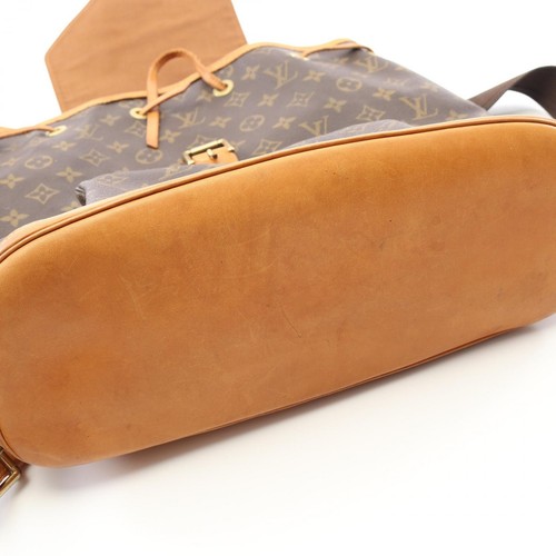LOUIS VUITTON Montsouris GM Rucksack Backpack M51135 Monogram Canvas Braun Ge... - Bild 7 von 11