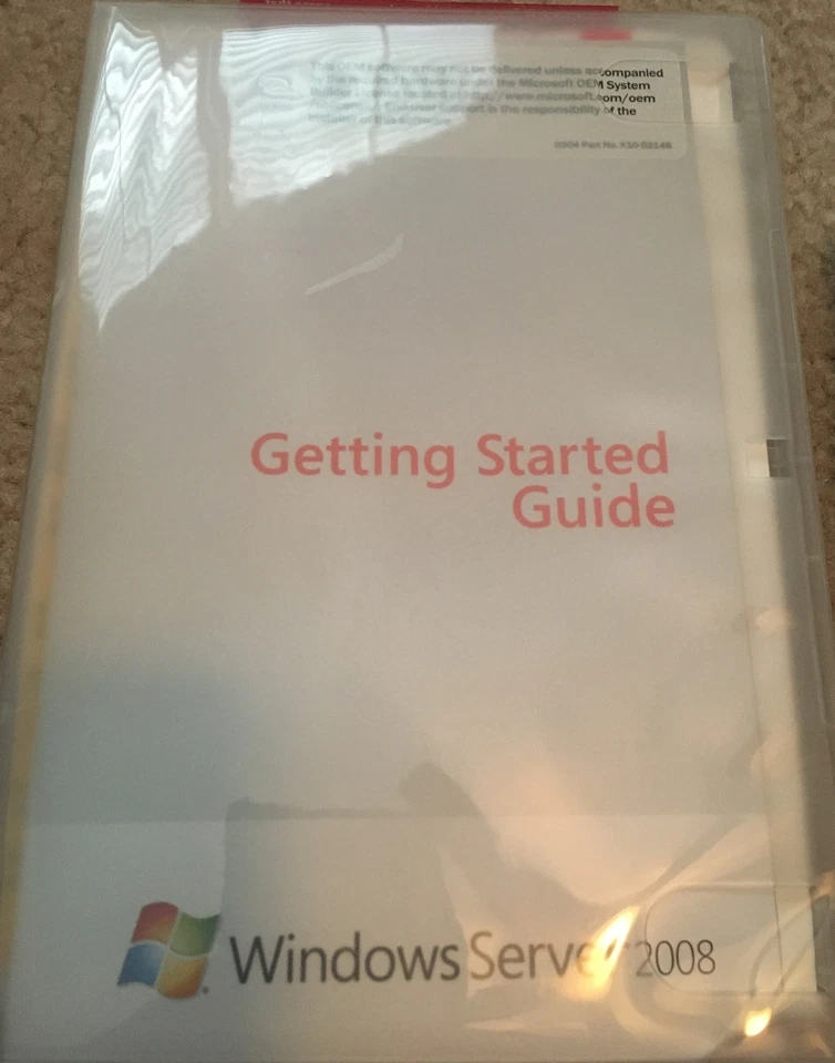 Microsoft Windows Web Server 2008  32/64-bit DVD/Key  LWA-00078 - Image 3 of 4
