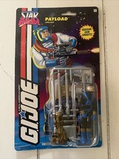GI JOE - PAYLOAD - Star Brigade -1993 SEALED -black/Blue Rare