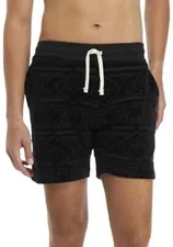 Chubbies Shorts Men Small Black Crop Circles Sweat Pant Schworts Casual 7"