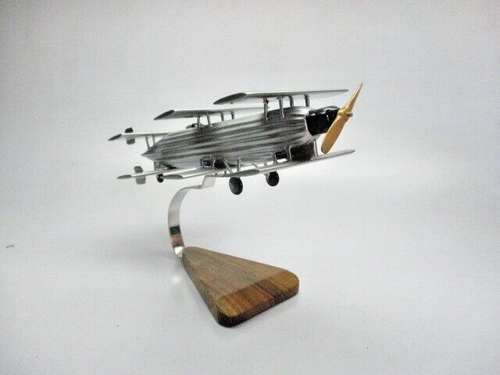 Skroback Roadable Airplane Desktop Mahogany Kiln Dried Wood Model Small New - Picture 4 of 6