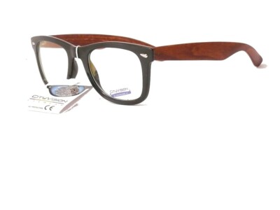 Lunettes De Vue Transparentes Style Bois Bambou – Unisexe Adulte – Neuf Avec étiquettes