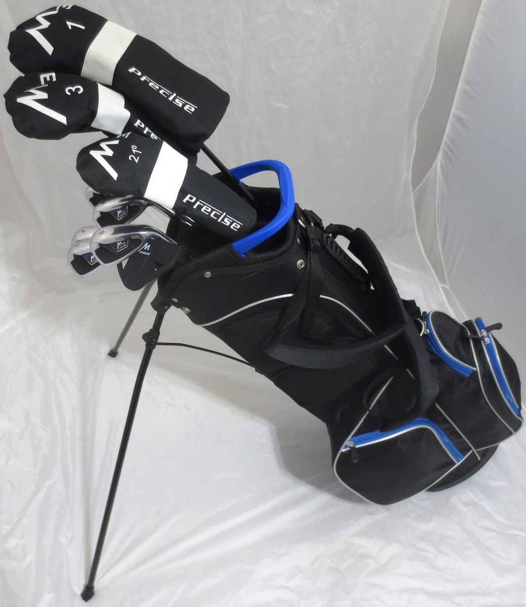 2025 Mens Golf Set Driver, Wood, Hybrid, Irons, Putter Stand Bag