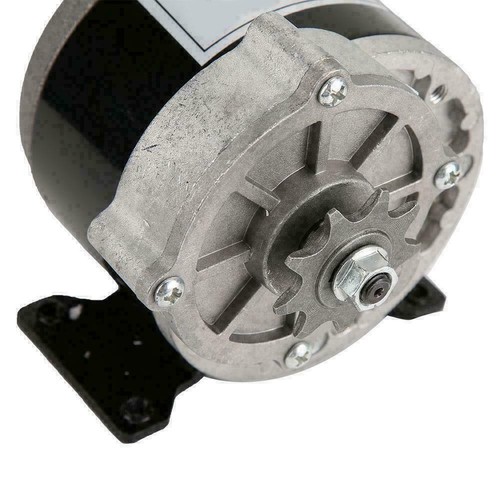 12V 250W Gear Reduction Electric Motor w/ 9T Sprocket Brushed for E‑bike Scooter - Picture 7 of 9