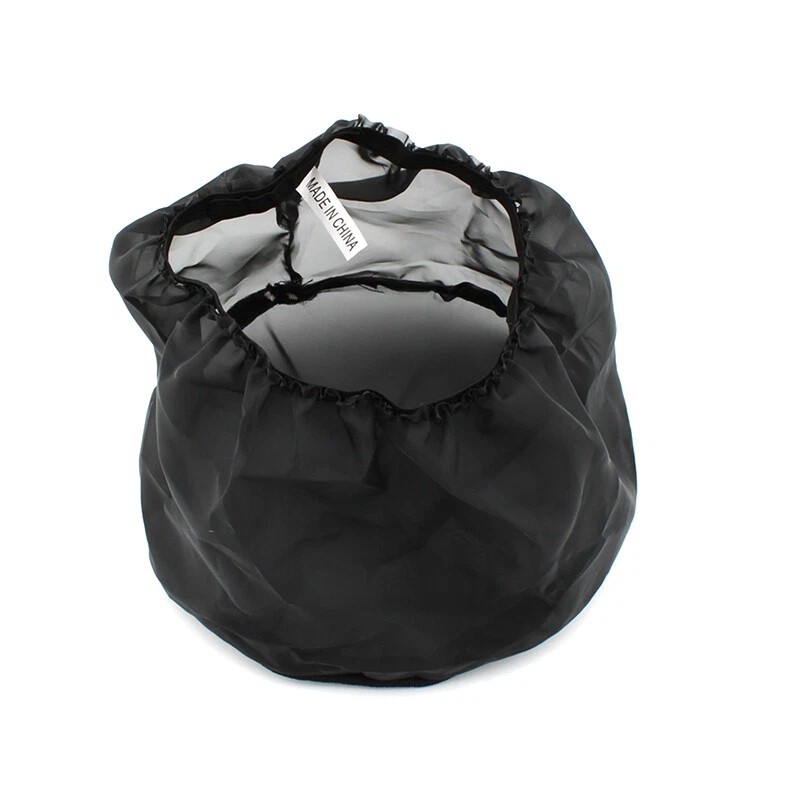 Filtro de aire negro Fit Harley Davidson cubierta calcetín de lluvia a prueba de polvo agua Foto 3 de 4