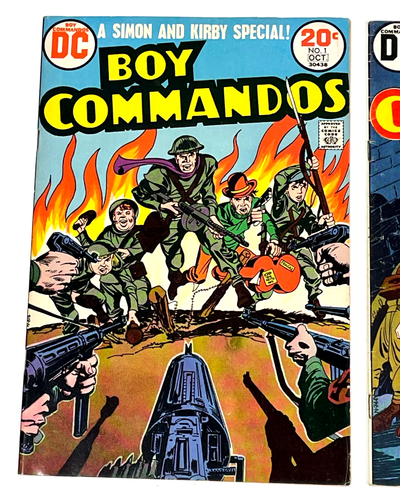 Boy Commandos #1, 2 (1973 DC) VF, Joe Simon & Jack Kirby - Picture 2 of 7