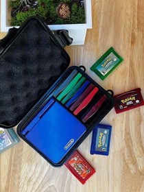 Game Boy Advance SP Protective Carrying Case Perfect Fit Holds 12 Games