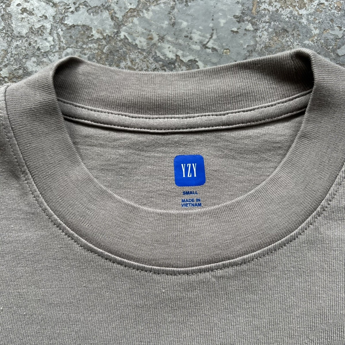 Yeezy YZY x GAP T Shirt UNRELEASED Premium Boxy Blank Light Yeezy YZY x GAP T Shirt UNRELEASED Premium Boxy Blank Light