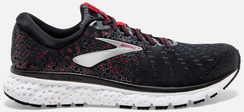 Brooks Glycerin 17 Cushioned Black Road Running Shoes, Men display picture 1