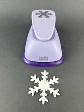 Marvy Uchida X-Large SNOWFLAKE Paper Craft Punch 2" -Snow, Winter