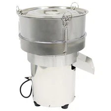 Electric Sieve Stainless Steel Shaker 110V 11.81" Screen Diameter with 60 Mesh