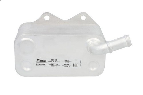 Oil Cooler, engine oil NISSENS 90660 - Picture 2 of 6