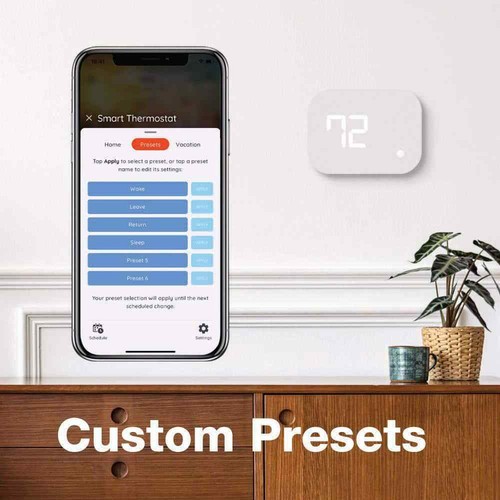 Commercial Electric Wi-Fi and Bluetooth Smart Programmable Thermostat+Schedules - Picture 7 of 16