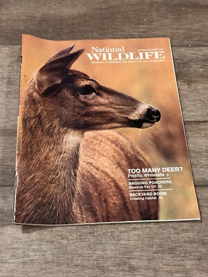 1983 October-November National Wildlife Magazine Too Many Deer