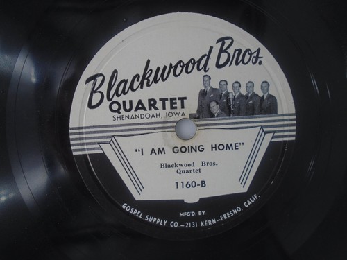 Blackwood Brothers Waiting for His Return I am Going Home  EE- - Picture 2 of 2