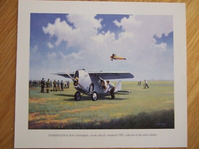 MODERN AVIATION PRINT - VORBOTE VON BOB CUNNINGHAM