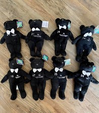 SALVINO  S BAMMERS MLB BASEBALL BAMM BEANOS BEANIE BABY BEARS TY SET OF 8