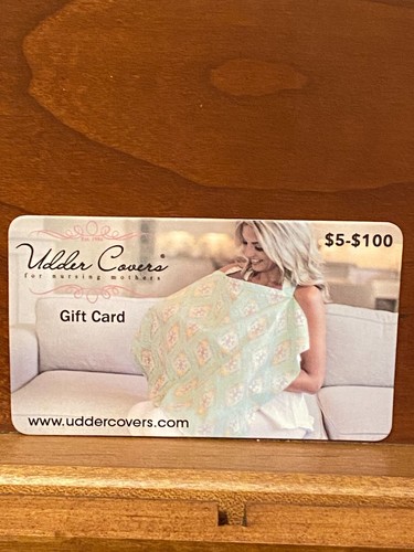  35 Value Udder Covers Gift Card Discounted Baby Kids Toddlers Mom New 