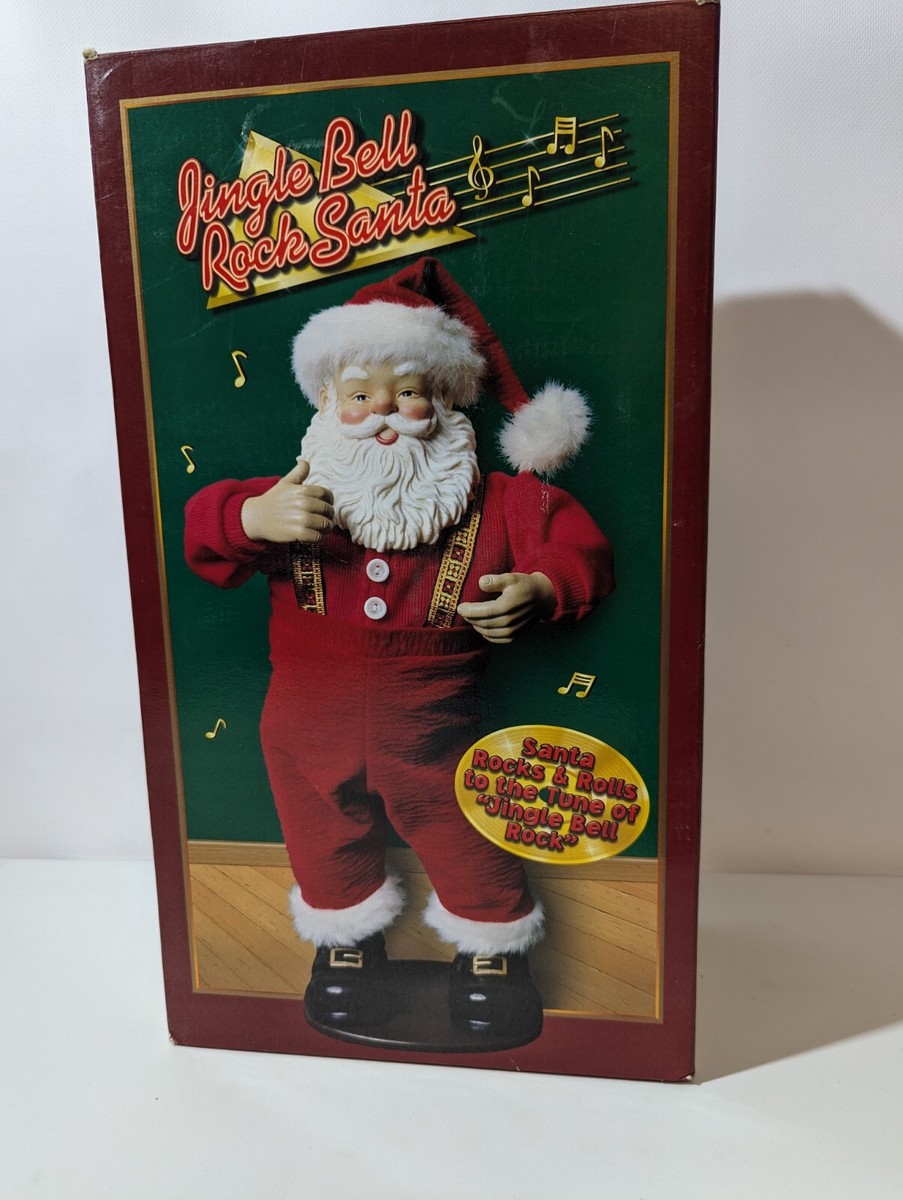 Rock Santa Collectibles Jingle Bell Rock Animated Santa Claus
