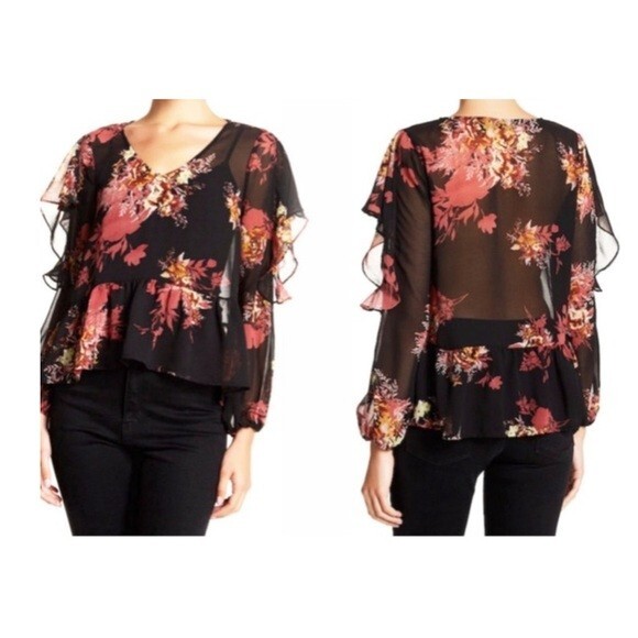 Aurora Flutter Sleeve - Black main image 1
