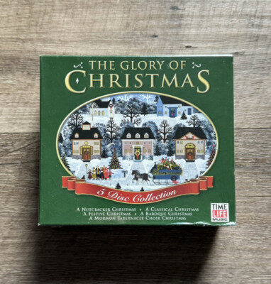 NEW Time Life The Glory of Christmas 5 CD Box Set Mormon Choir Caroles Classical