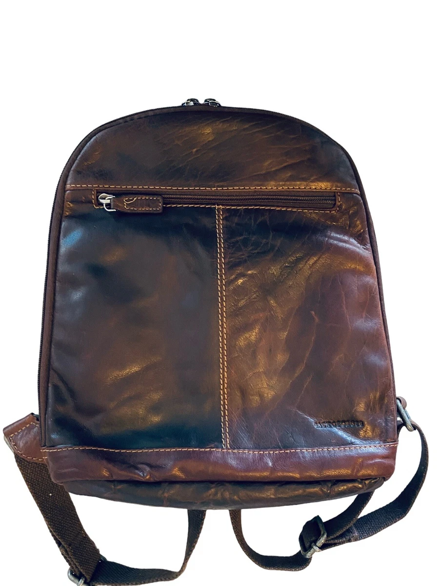 Jack georges leather shop backpack