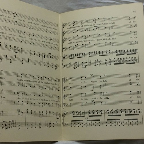 Vintage Music Booklet "The Singing Leaves" Cantata By Grace Mayhew - Picture 9 of 12