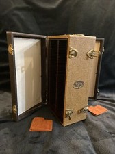 Vintage Barnett  Jaffe Unifile 200 Photo Slide Projector Portable Storage Case