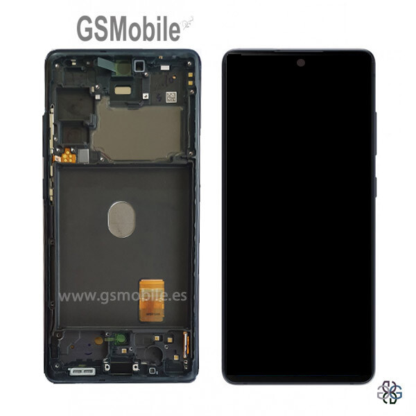 Display Pantalla LCD Tactil Frame Azul Samsung Galaxy S20 FE G780 ORIGINAL