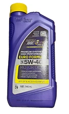 ROYAL PURPLE 5W40 High Performance Multi-Grade Synthetic Oil PER QUART