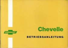 Chevrolet Chevelle 1 Manuel de Conducteur 1964 Notice du Entretien Manual BA
