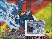 Barcelona World Race Ocean Sports Souvenir Sheet Mint NH