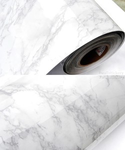 marble paper glossy peel granite stick gray film