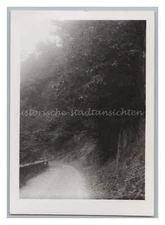 Straße im Morgenbachtal im Binger Wald - Altes Foto 1930er