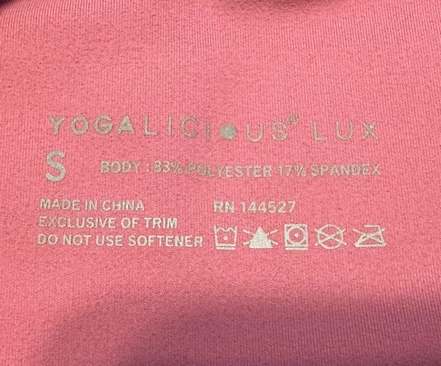 yogalicious lux high waist ankle length leggings