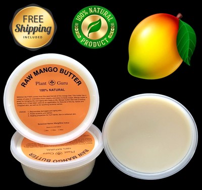 Mango Butter Raw 8 Oz 100 Pure Unrefined Organic Natural For