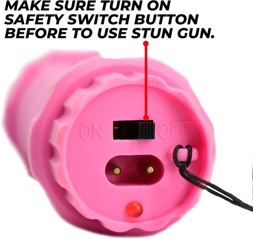 FIGHTSENSE HEAVY DUTY STUN GUN WITH LED FLASHLIGHT FOR WOMEN SELF DEFENSE - Picture 82 of 91