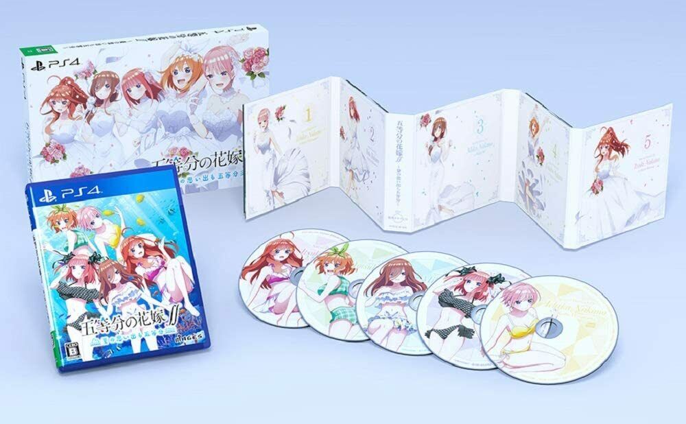 PS4 The Quintessential Quintuplets Gotoubun No Hanayome From Japan free  shipping