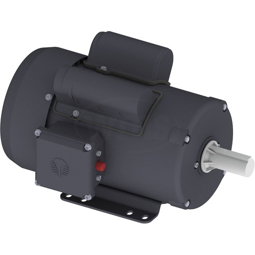 Techtop Electric Motor 1 HP 1800 Rpm 1-PH 115/208-230 Volt 143T Frame - Picture 8 of 10